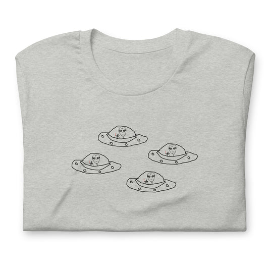 Indica Aliens - Unisex t-shirt - Unminced Words