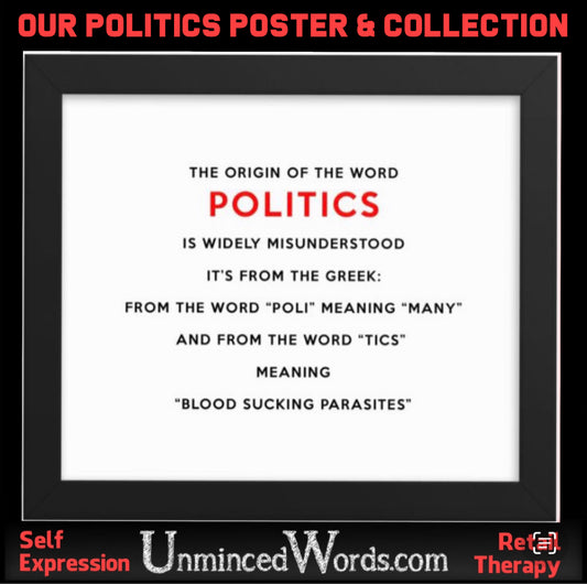Do you trust anyone in politics?
