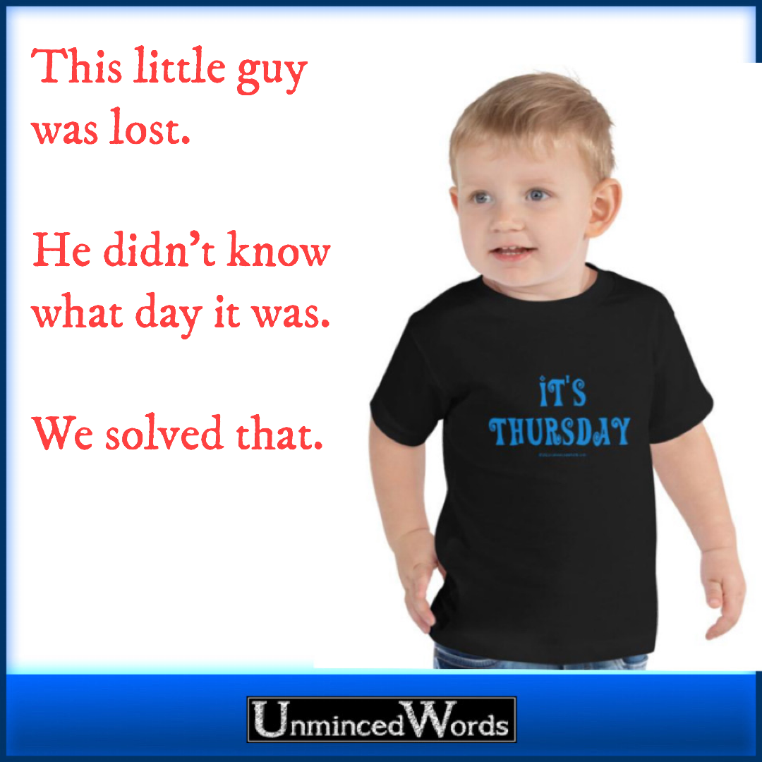 This little guy was lost. Didn’t know what day it was.