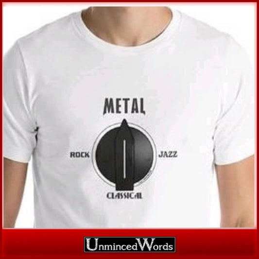 Turn the dial to metal.