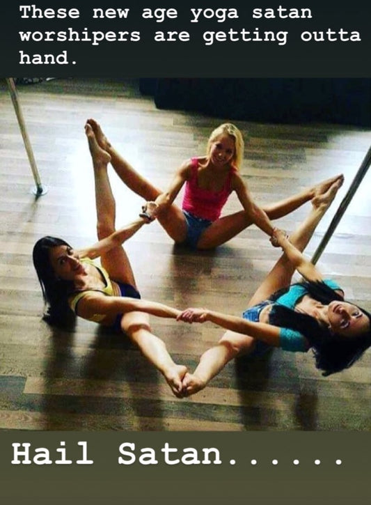 Yoga Satan Worshipers have drawn my eye