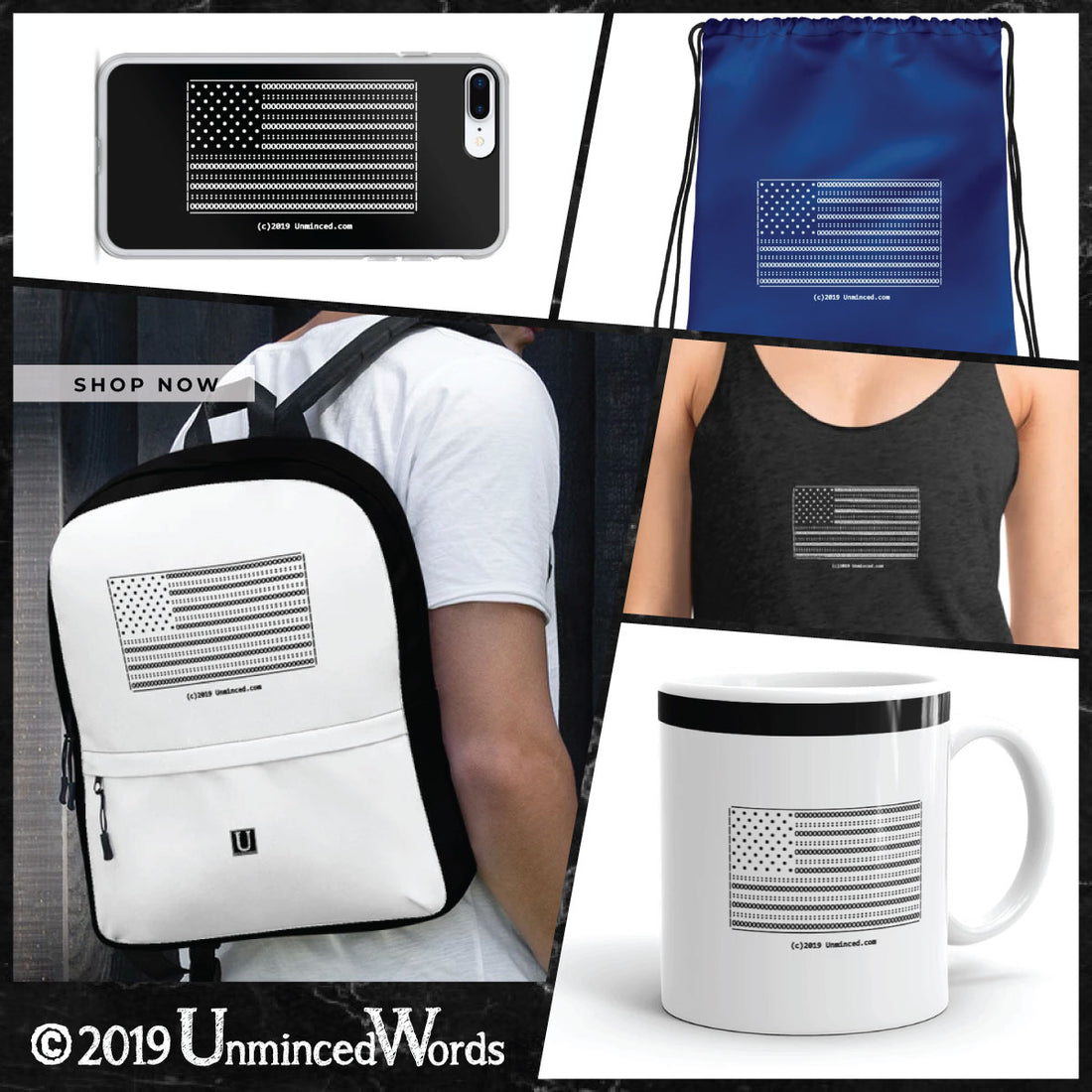 The US ASCII Flag Collection