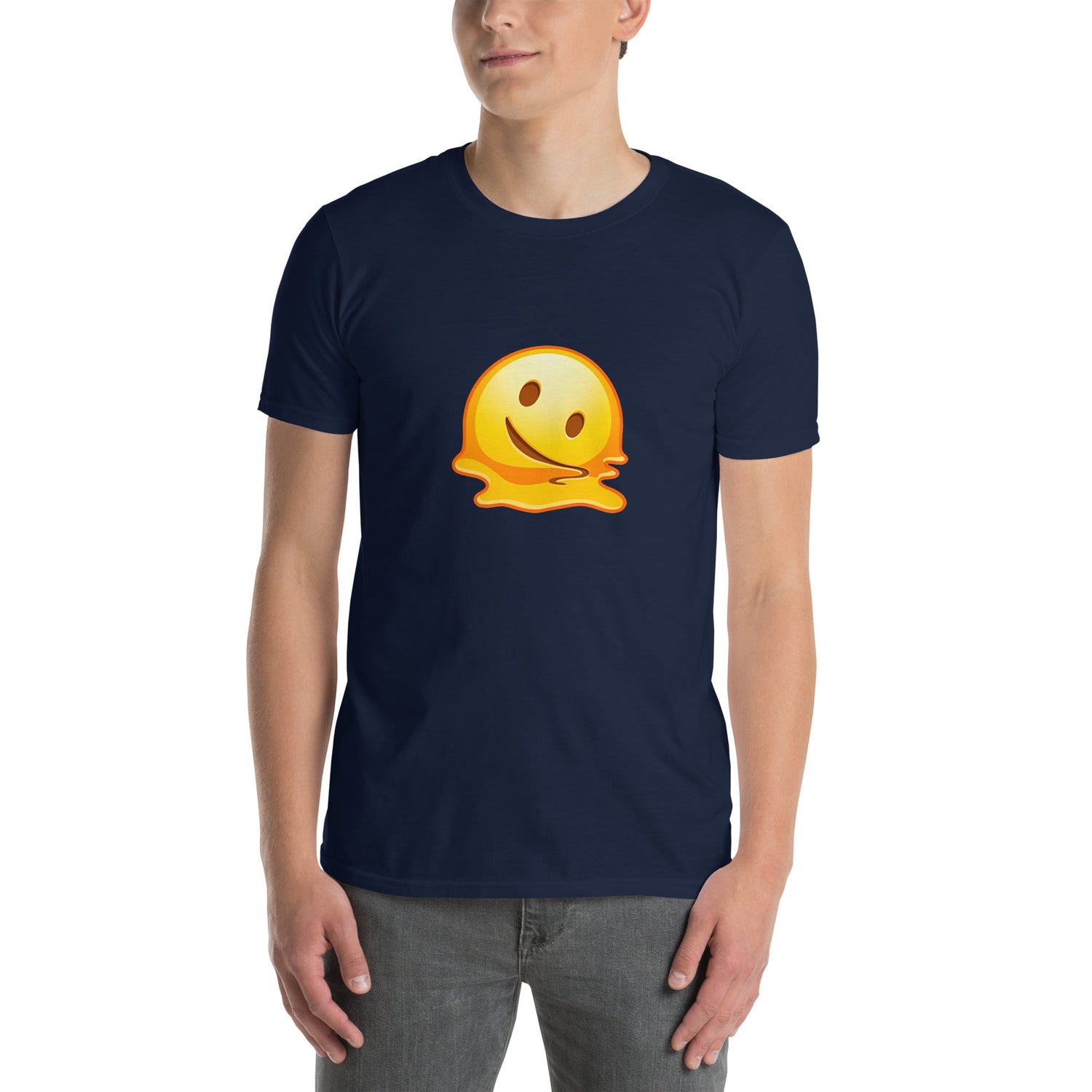 Melting emoji face