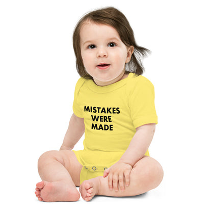 Mistakes Were Made - Onesie - Unminced Words