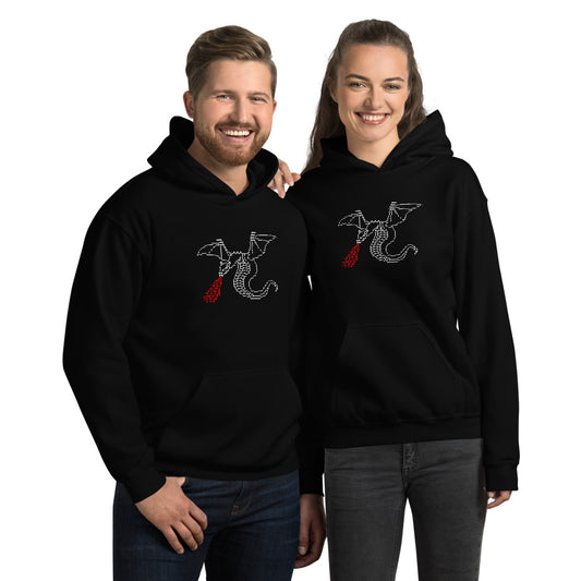 DRAGON - Hooded Sweatshirt - Unminced Words