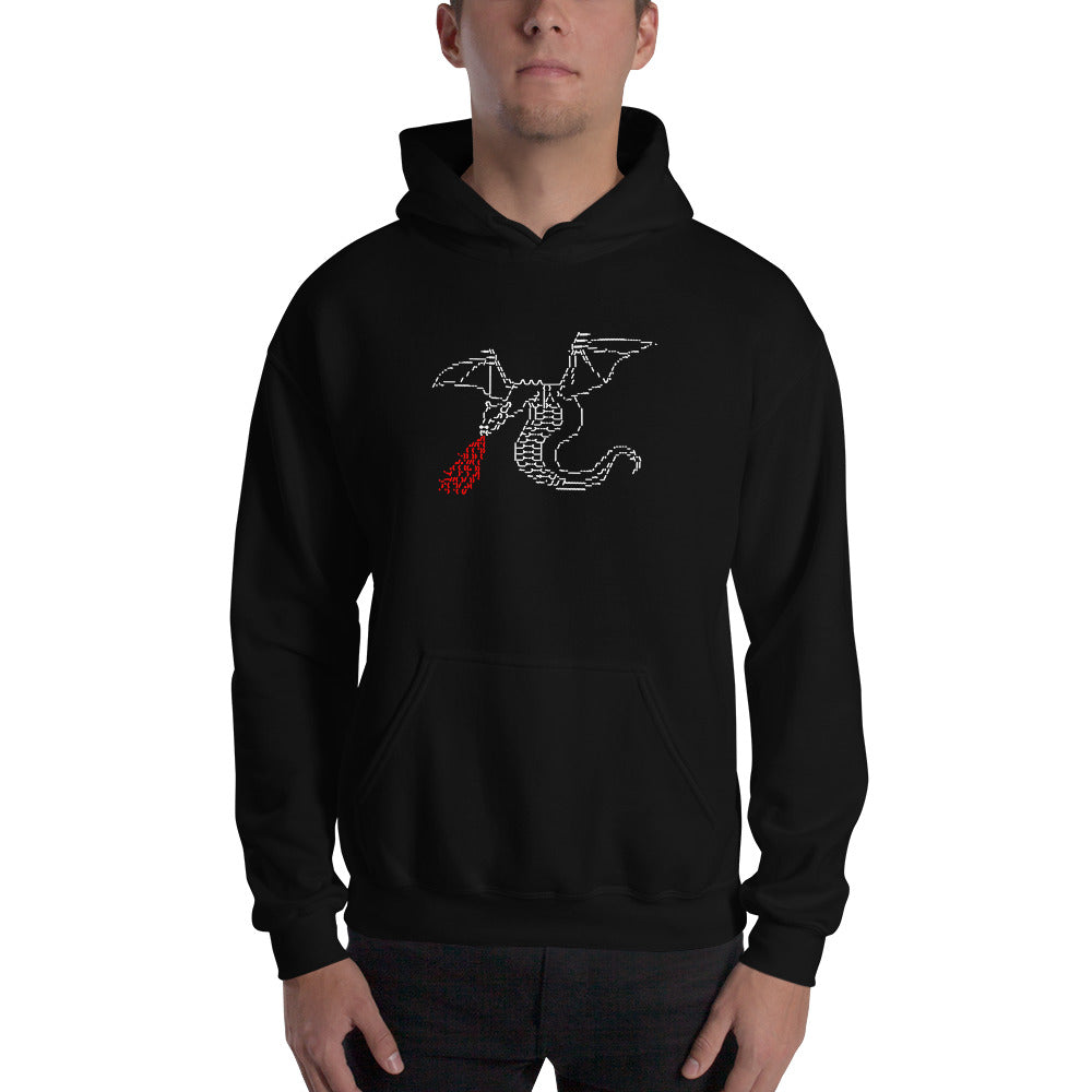 DRAGON - Hooded Sweatshirt - Unminced Words