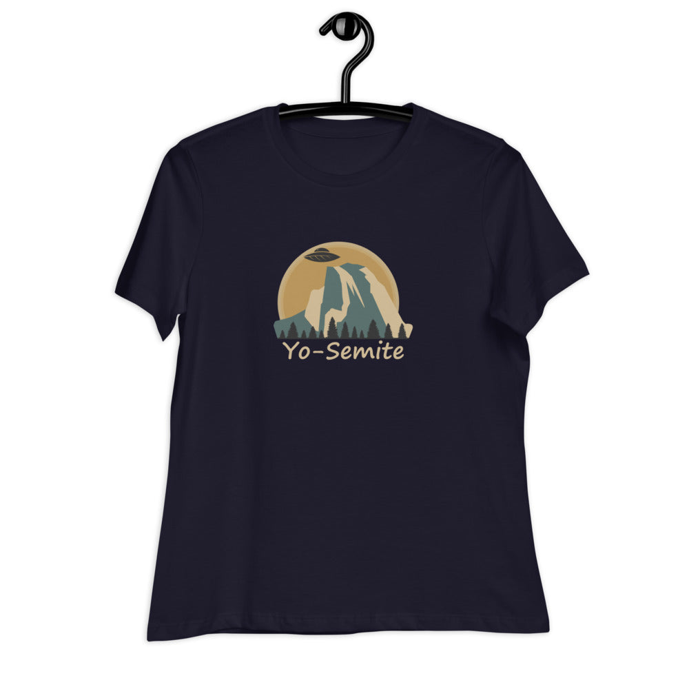 Yo-Semite - Women's Relaxed T-Shirt - Unminced Words